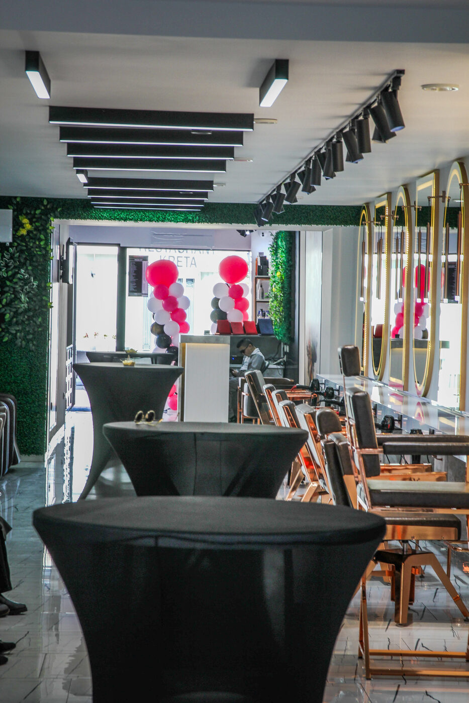 Beauty salon event